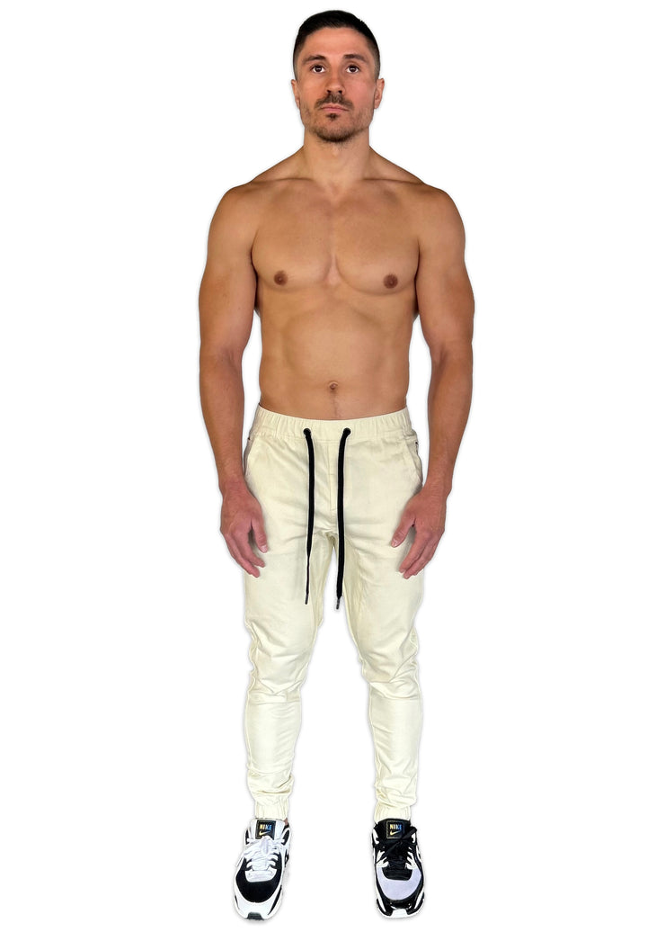 Jogger | Casual Fit | Cream