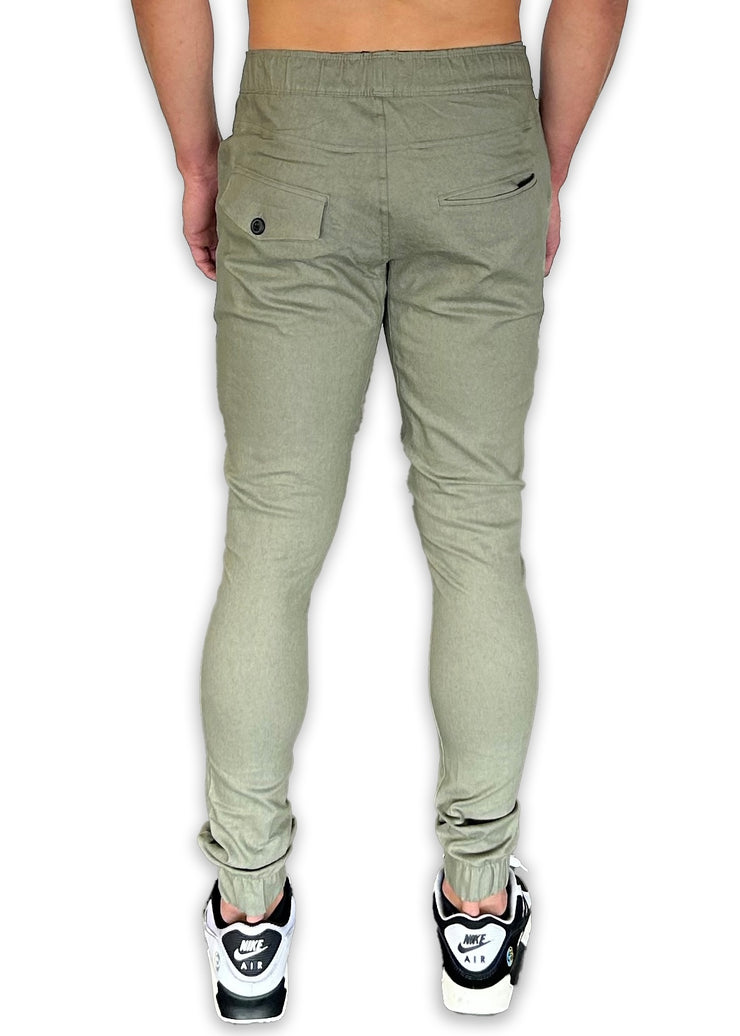 Jogger | Skinny Fit | Moss