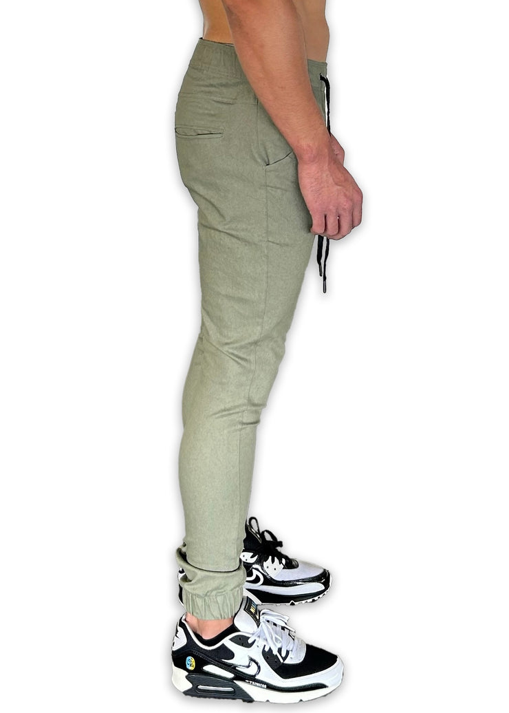 Jogger | Skinny Fit | Moss