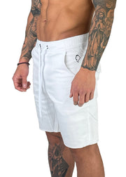 Casual Shorts | Crystal White