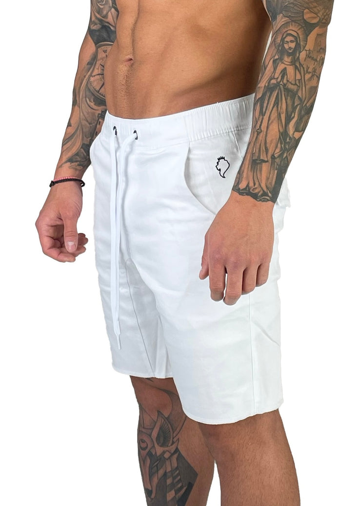 Casual Shorts | Crystal White