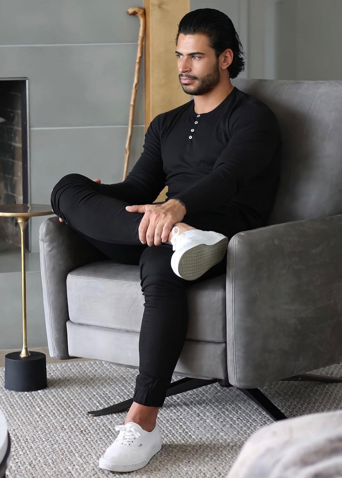 LONG SLEEVE | NINJA BLACK – ANAX