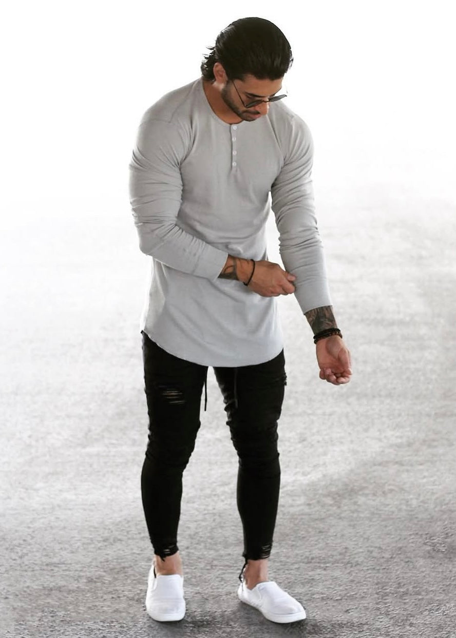 LONG SLEEVE | SKY GREY