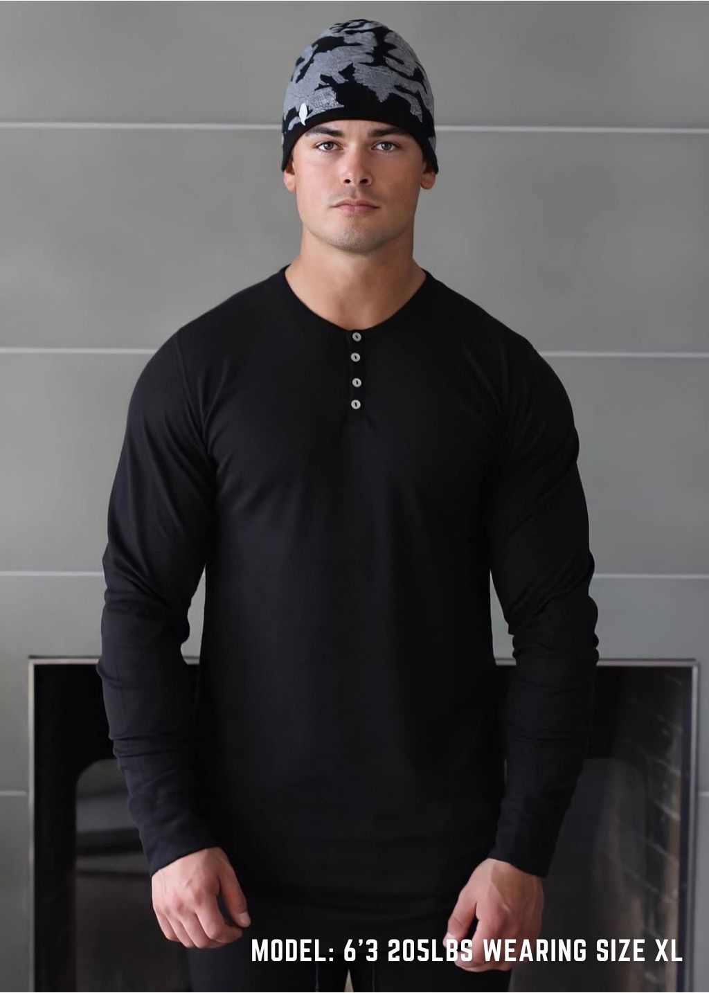 LONG SLEEVE | NINJA BLACK – ANAX