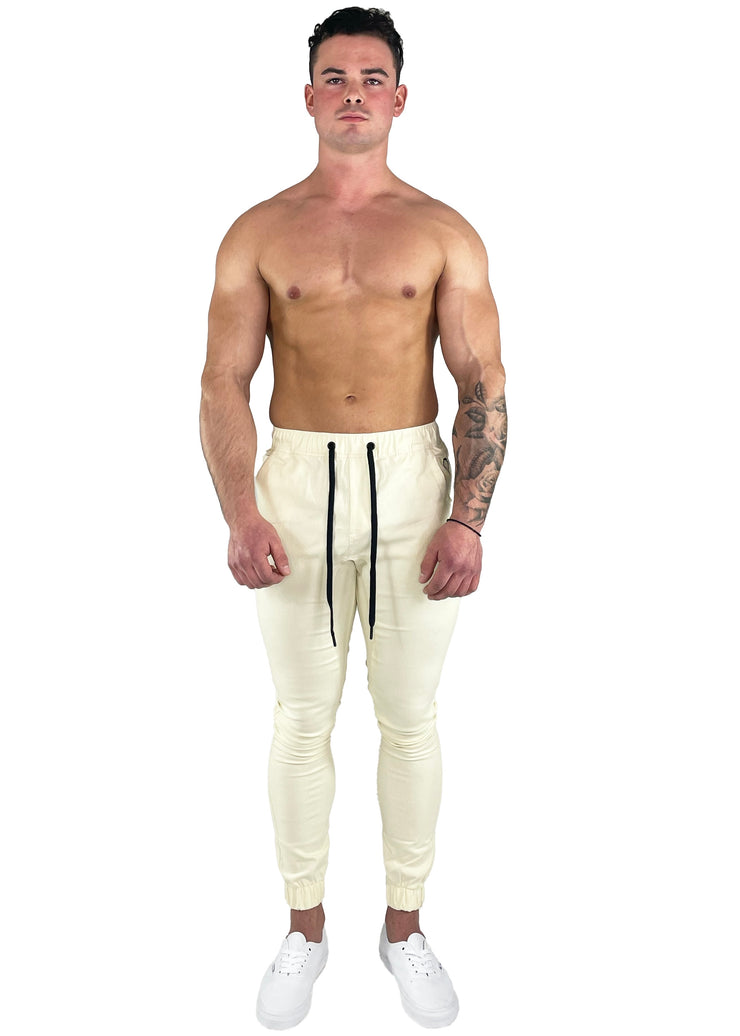 Jogger | Skinny Fit | Cream