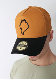 Lion A-Frame | Brown Suede